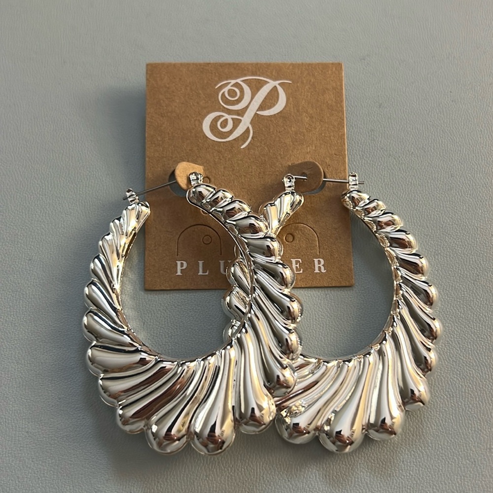 Plunder Silver Earrings